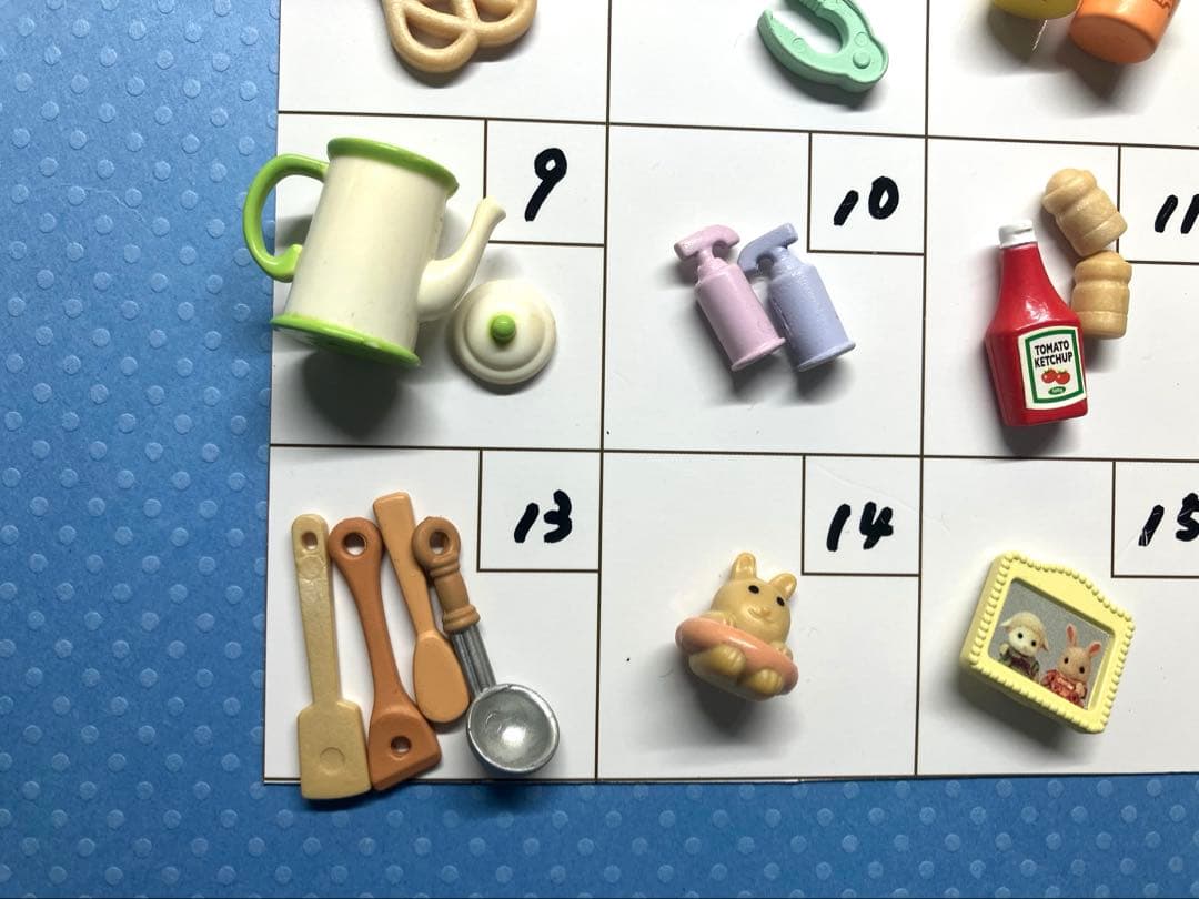 シルバニア　中古小物　各150