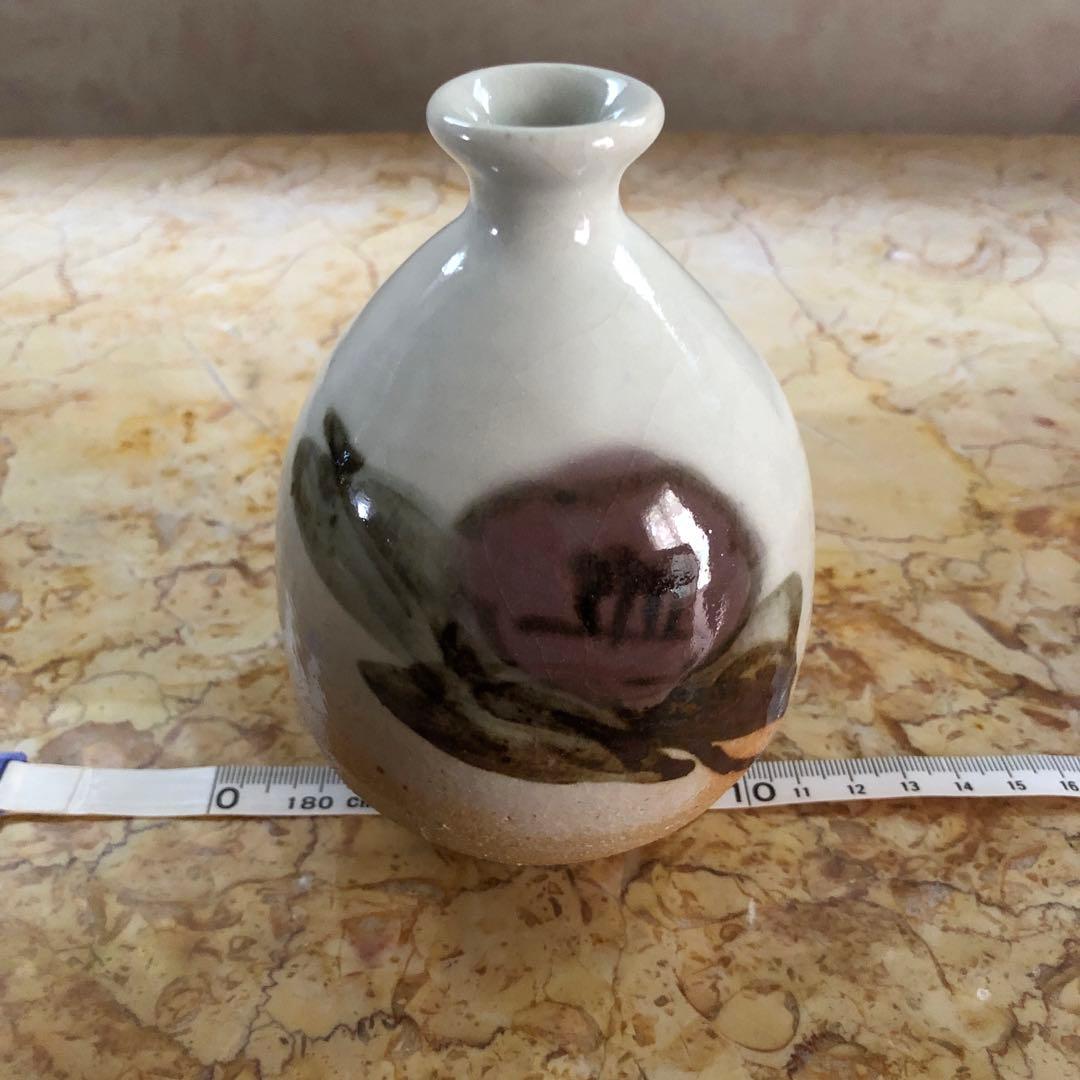 人間国宝田村耕一作 椿徳利 一輪挿しにも