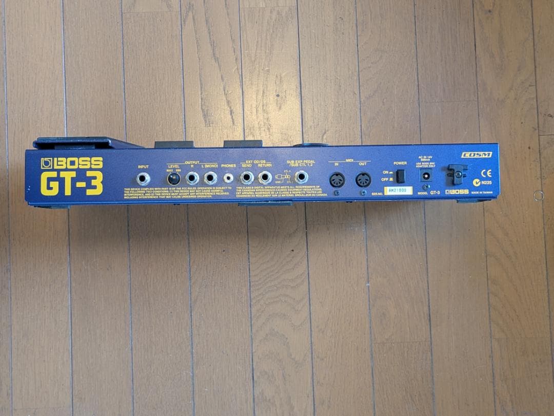 BOSS GT-3 ギターエフェクトプロセッサー
