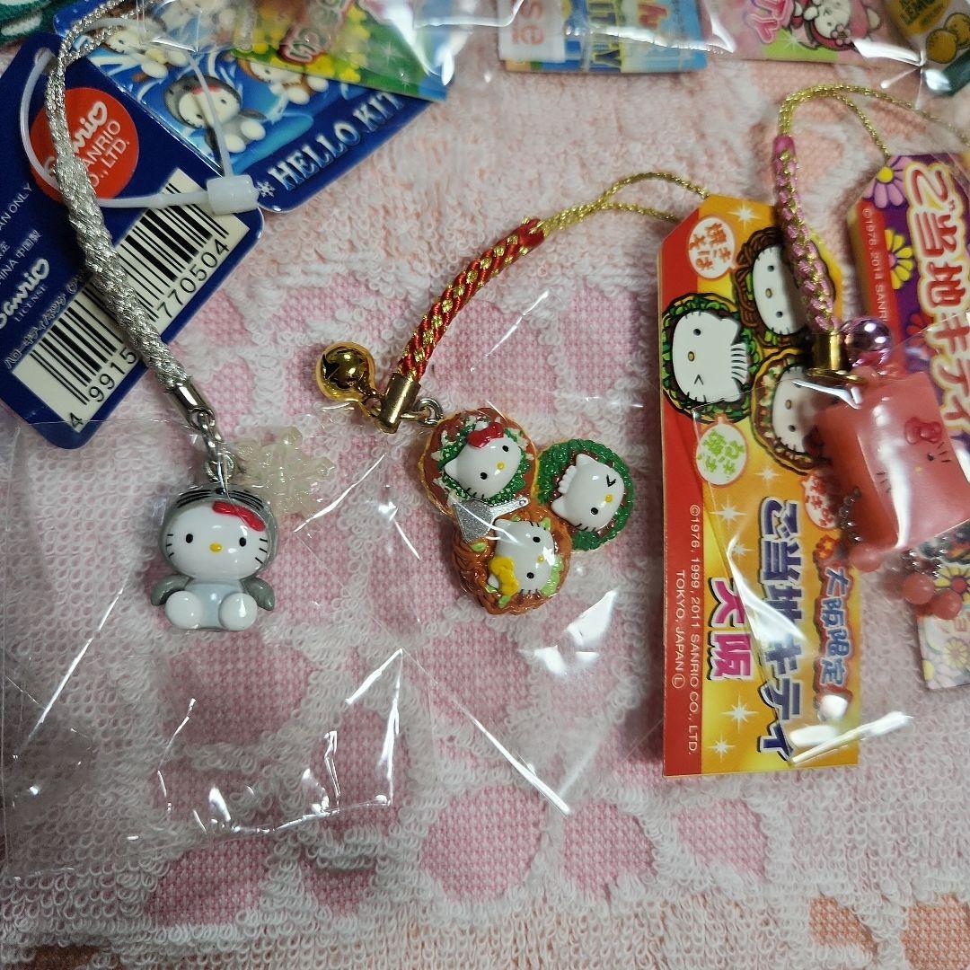 ご当地キティストラップ　キーホルダー　おまとめ　サンリオ