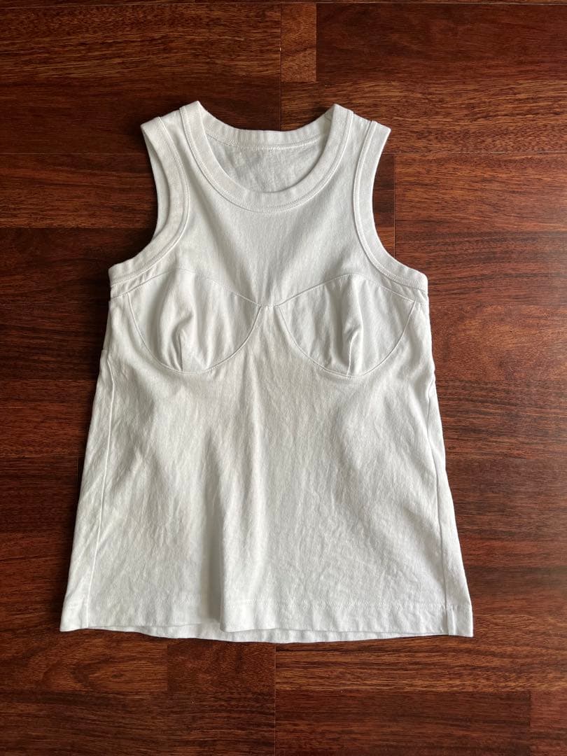 sacai 23ss ビスチェタンクトップ 23-06565 /YT