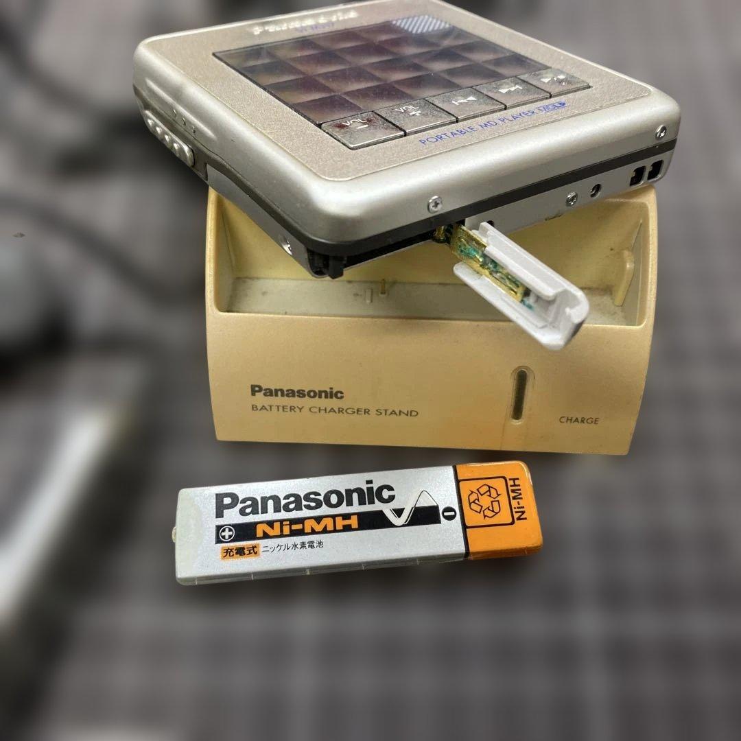 Panasonic ポータブルMDプレーヤー SJ-MJ17 - メルカリ