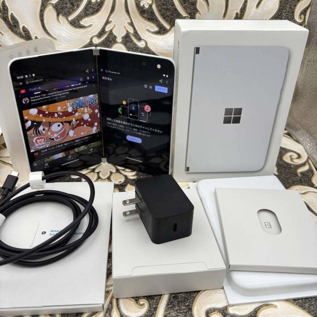 Microsoft Surface Duo 白 Android 6GB128GB Microsoft Surface Duo: A cheat sheet about the dual-screen Android