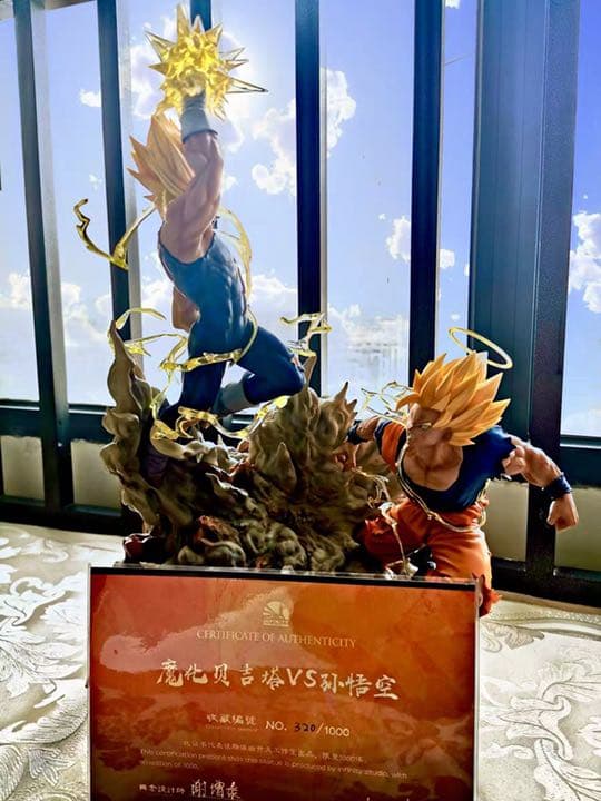 infinity studio ドラゴンボールz 孫悟空 vs 魔人ベジータ - メルカリ