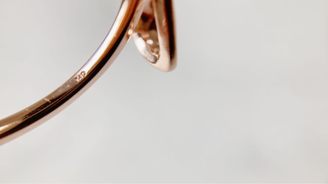 【NOJESS】 k10PG リボン リング11号