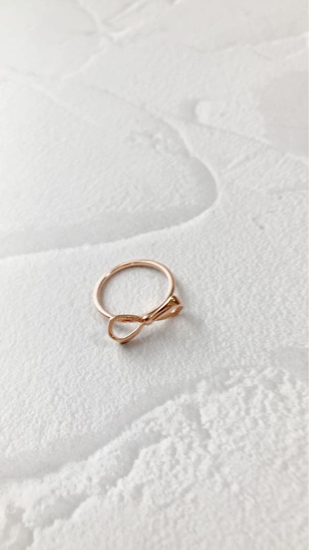 【NOJESS】 k10PG リボン リング11号