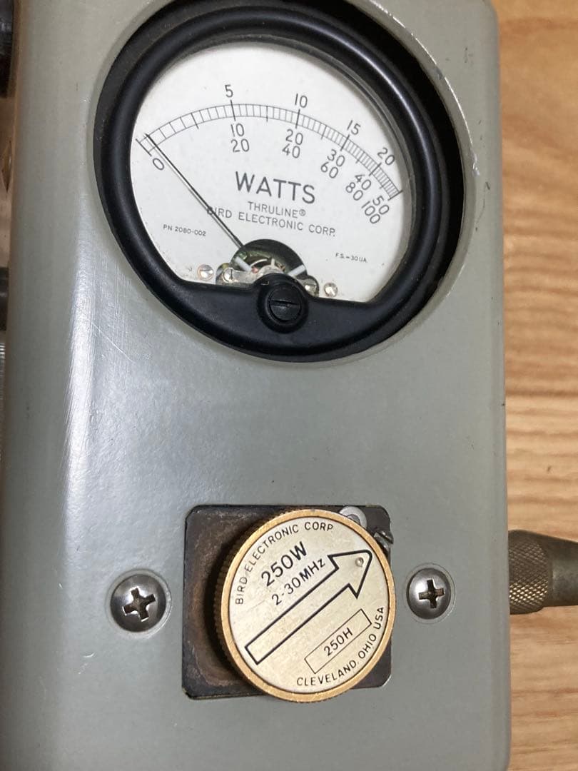 E) BIRD WATTMETER 43