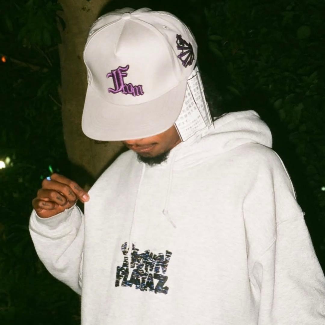 FLEX WIT ME キャップ グレー