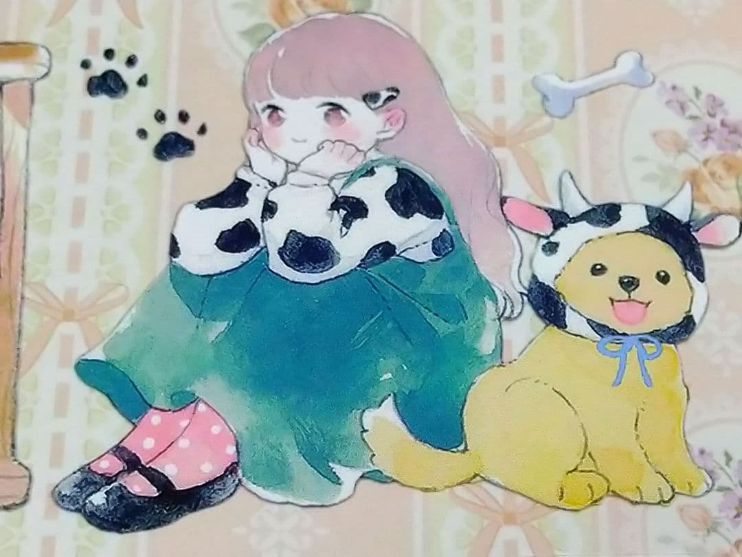 ✩再販✩J509＃牛奶妹妹(PET)吾心切り売り海外人物マステ女の子