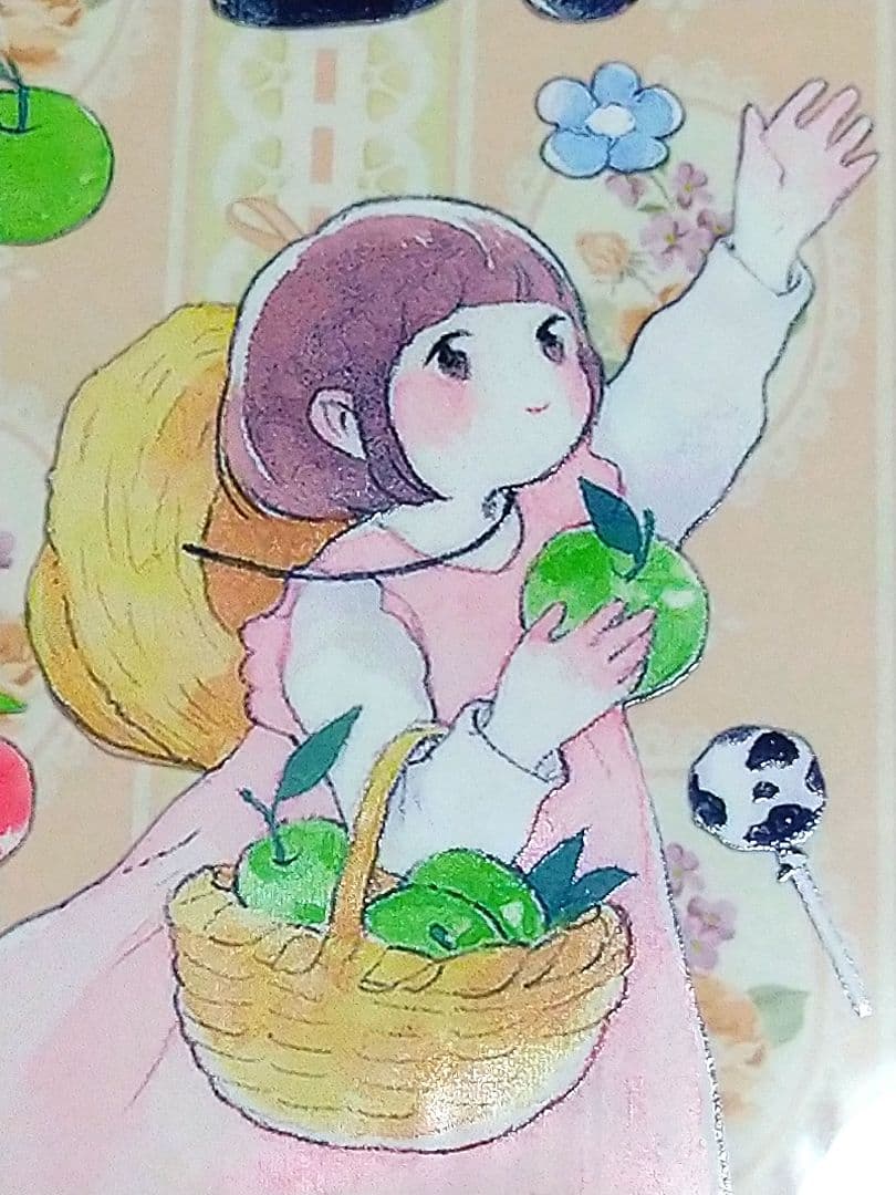 ✩再販✩J509＃牛奶妹妹(PET)吾心切り売り海外人物マステ女の子