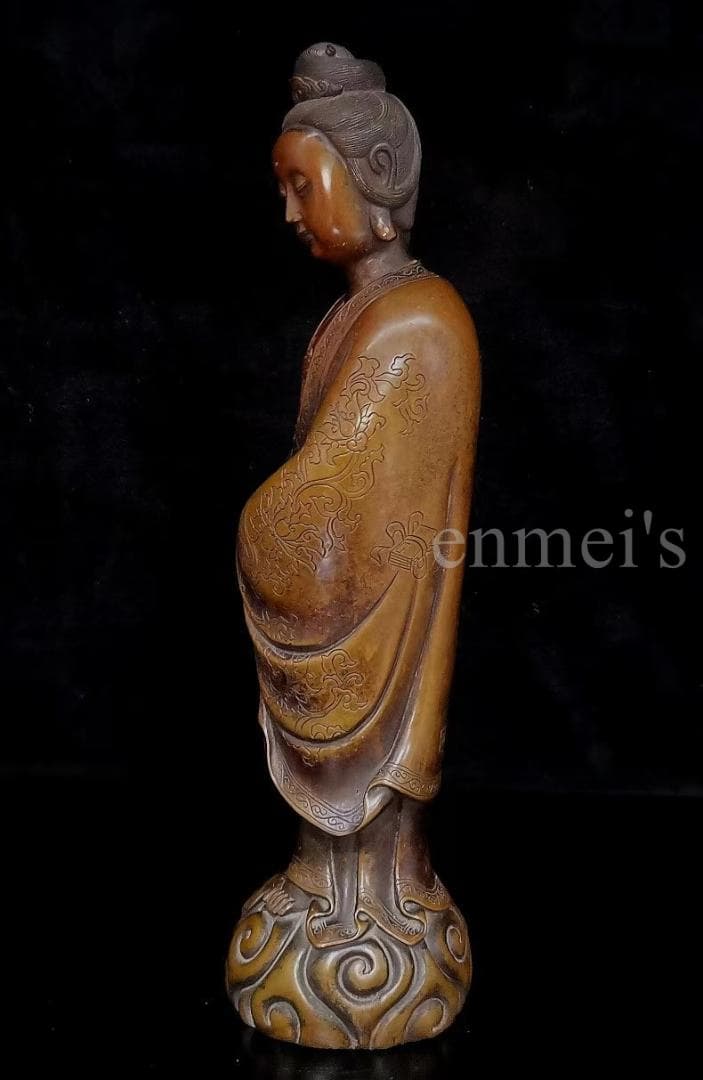 ♢明治時代 古錫製 文字文 茶道具 急須 継山造 アンティーク骨董品