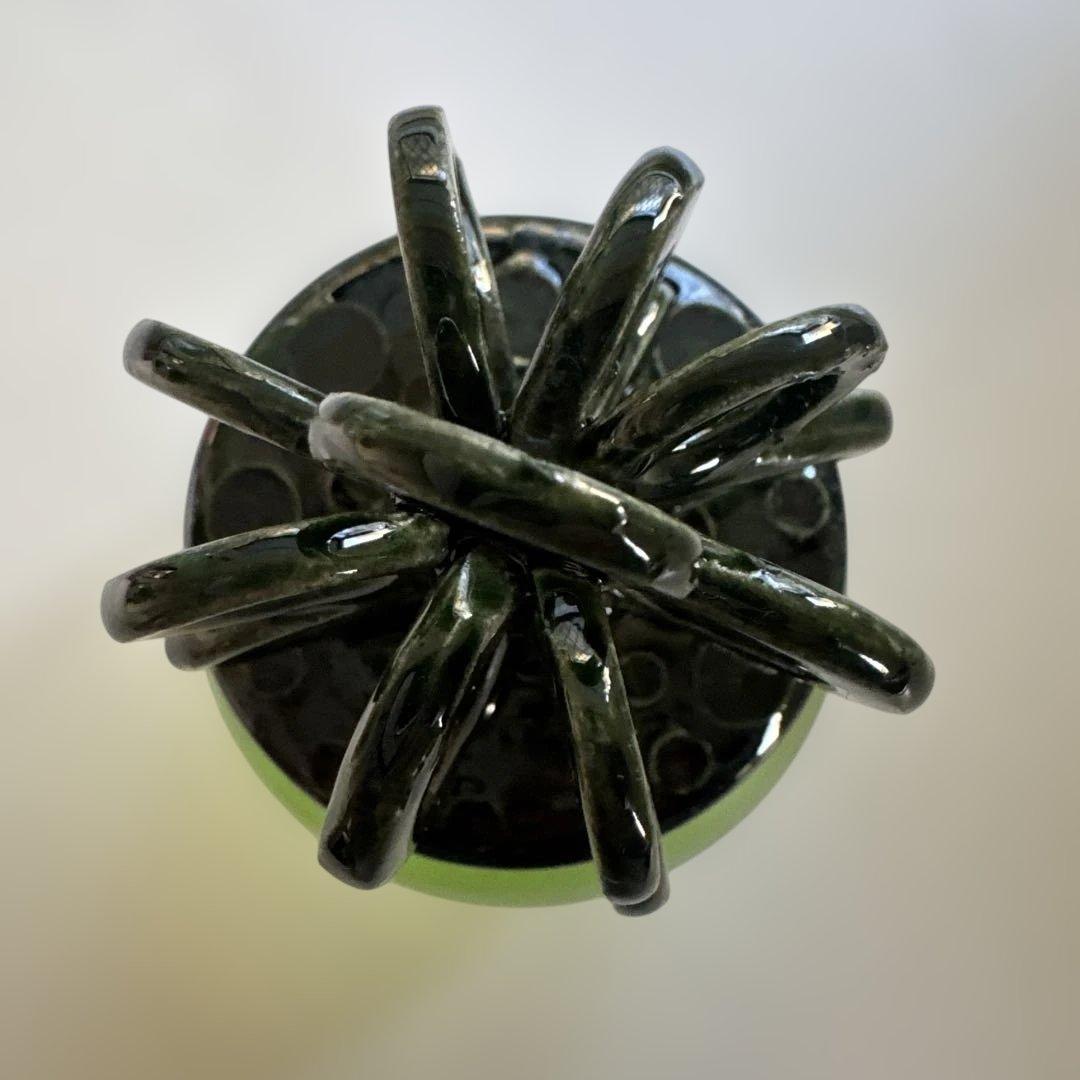 RICCIO CAPRESE 緑色ガラス 小物入れ