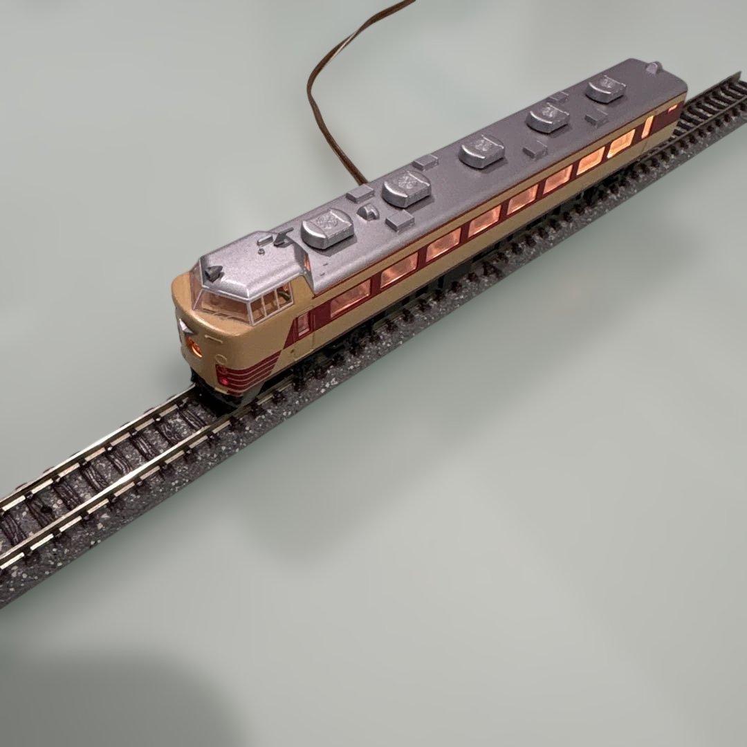 Nゲージ　カトー10-119 485系　交直両用特急電車　全車室内灯付き