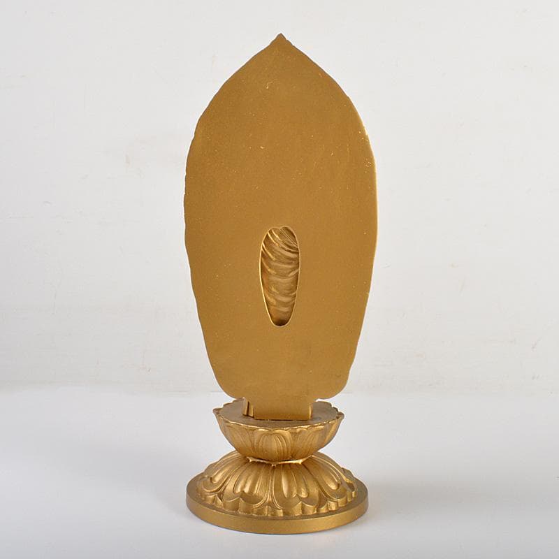 仏教美術　古銅鍍金　観音菩薩像　仏像　C　6593