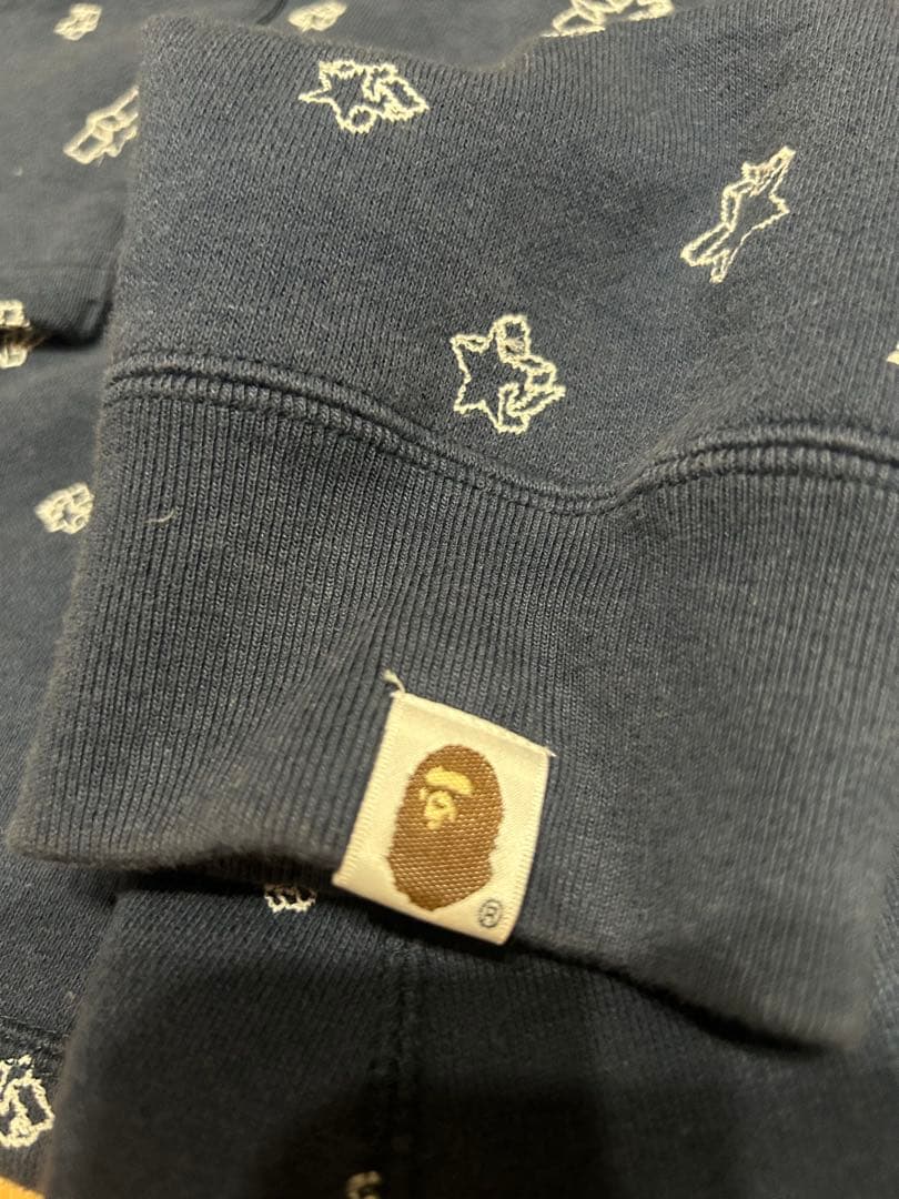 00s a bathing ape ジップパーカー