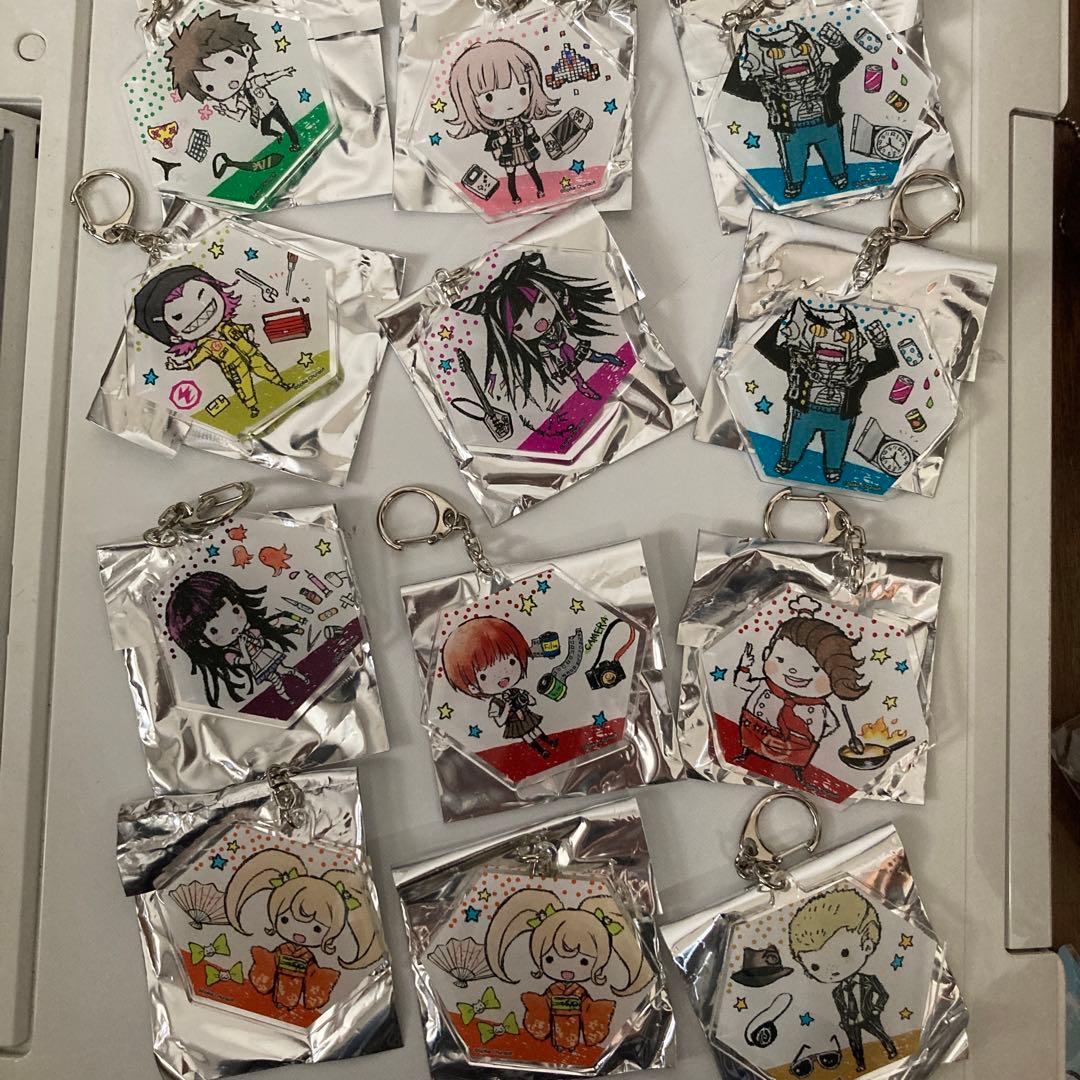 ダンガンロンパセット売り キーホルダー ファイル