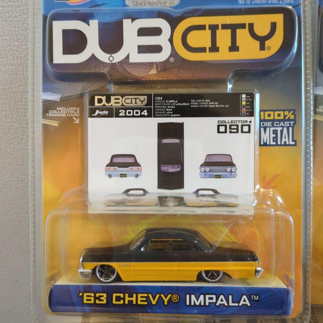 ミニカー DUB CITY '63 Chevy Impala & 1987 Buick