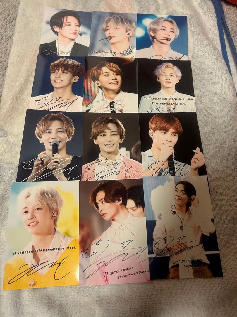 SEVENTEEN ジョンハン ローソンプリント L版写真 22枚まとめ売り