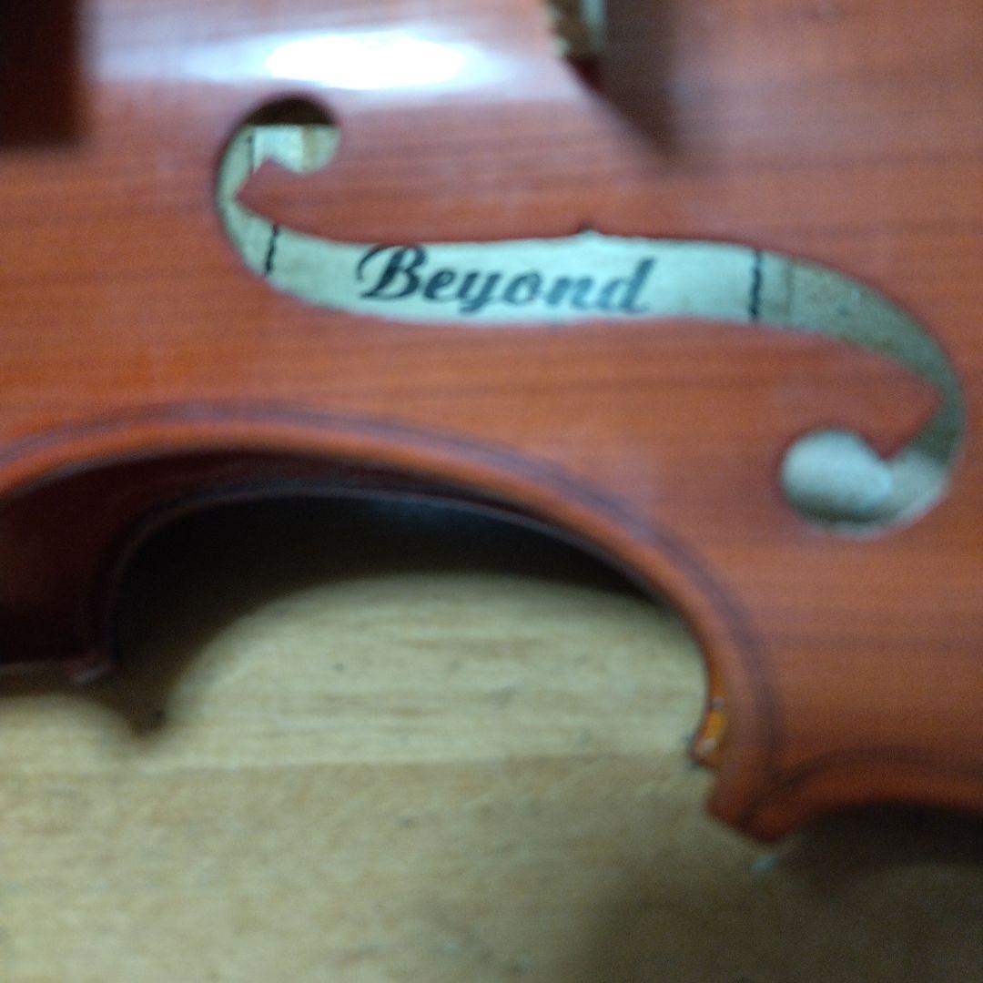 ♥大人用4/4♥ビヨンドバイオリン♥弓、ケ―ス、バイオリンの手引き書、松脂付き