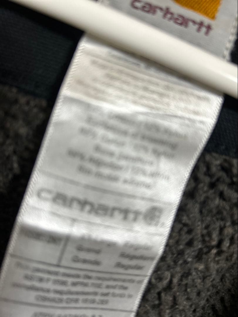 Carhartt フリースライニングジャケット ブラック