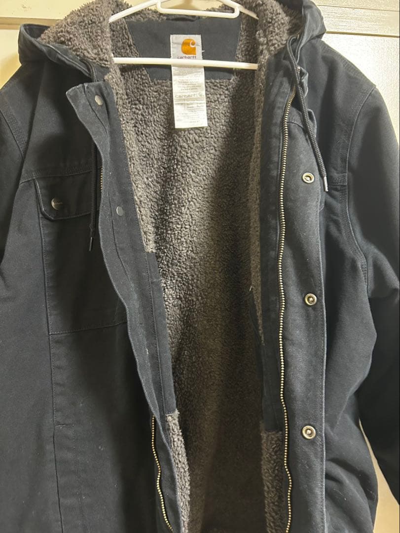 Carhartt フリースライニングジャケット ブラック
