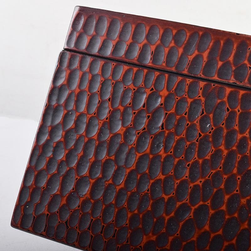 茶道具 鎌倉彫 高台寺文 利休茶箱 黒楽茶碗 振出など 七点一