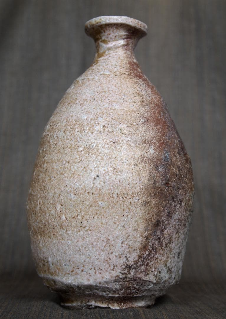 人気作家★山田浩之★信楽【窯変】花入★共箱・布