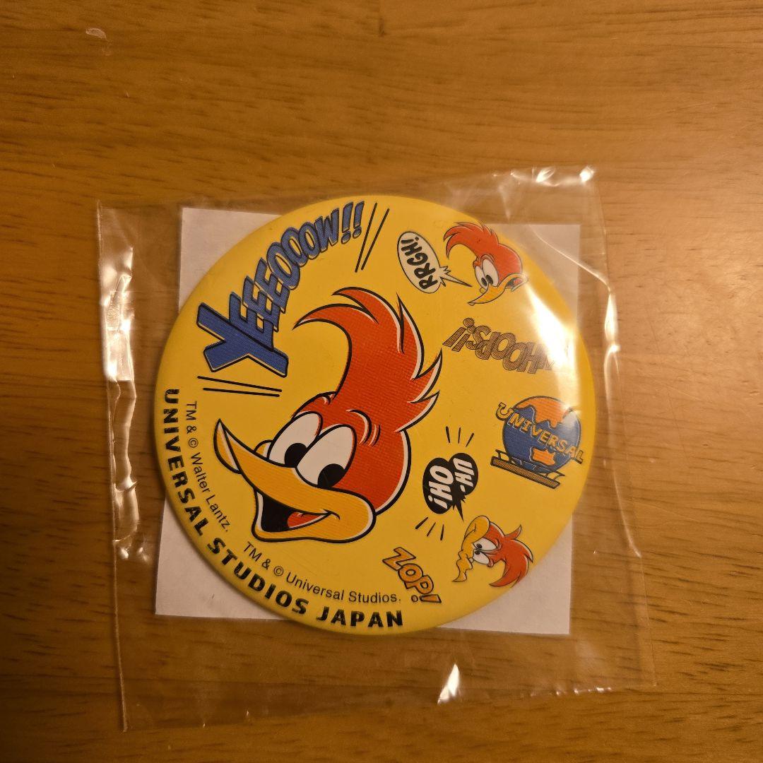 ウッディ・ウッドペッカー 缶バッジ - メルカリ
