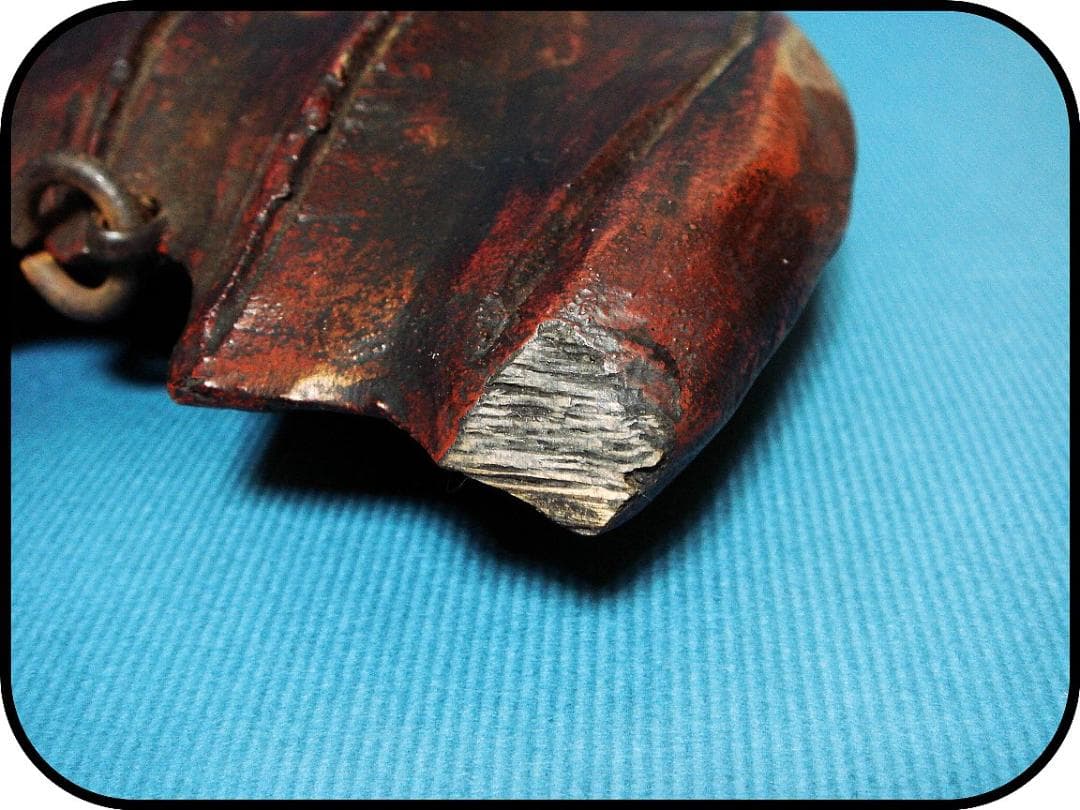 833『木製 魚板 魚鼓』 /骨董品 古美術 古玩 アンティーク