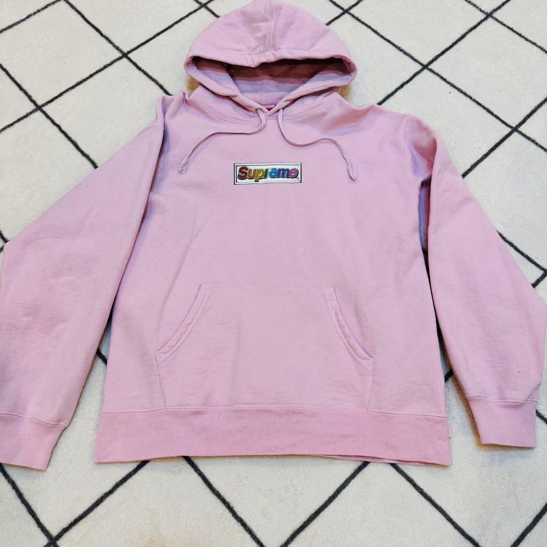 トップス Supreme Bling Box Logo Hooded Sweatshirt