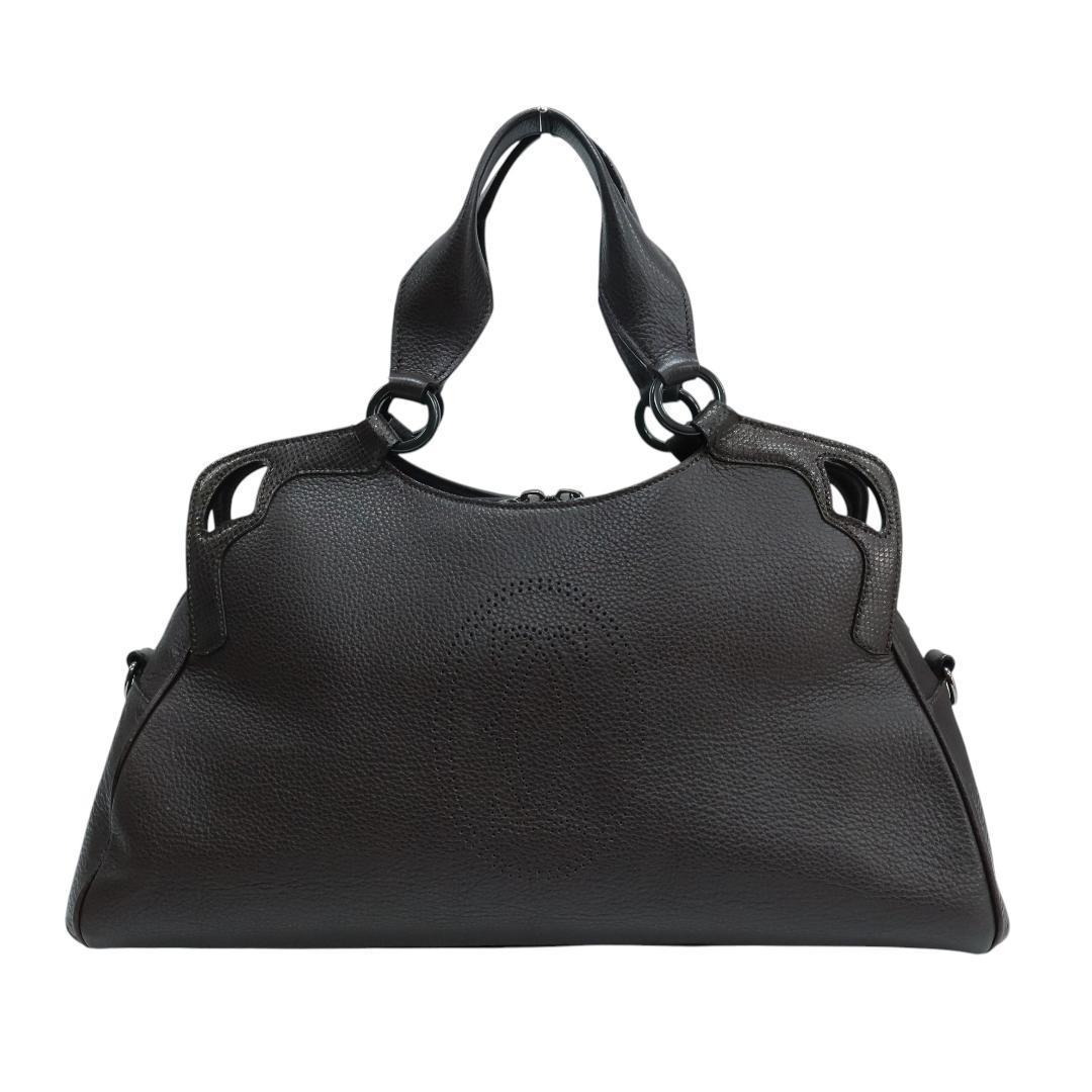 Cartier カルティエ マルチェロ 2way ハンドバッグ パンチングロゴ