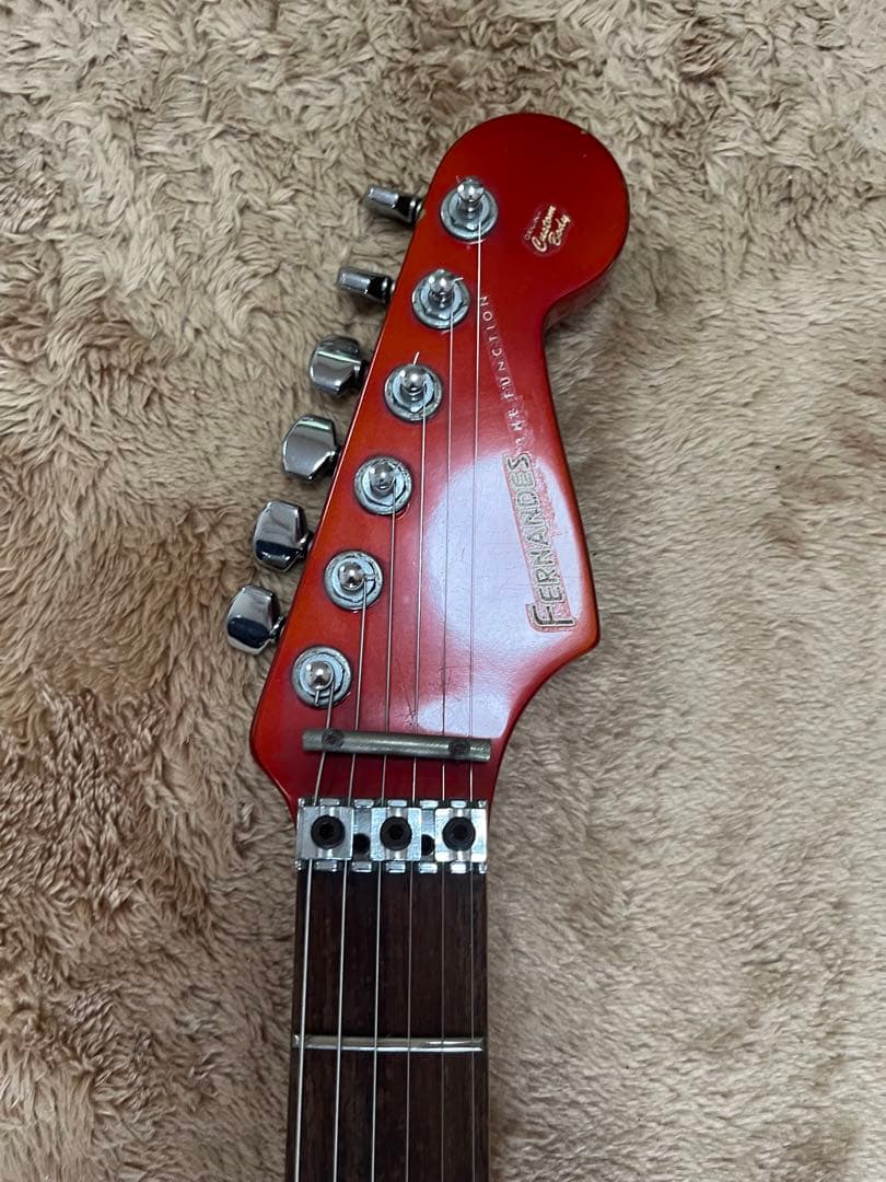 【訳アリ】Fernandes FST-50 国産　エレキギター　ストラト　改造品