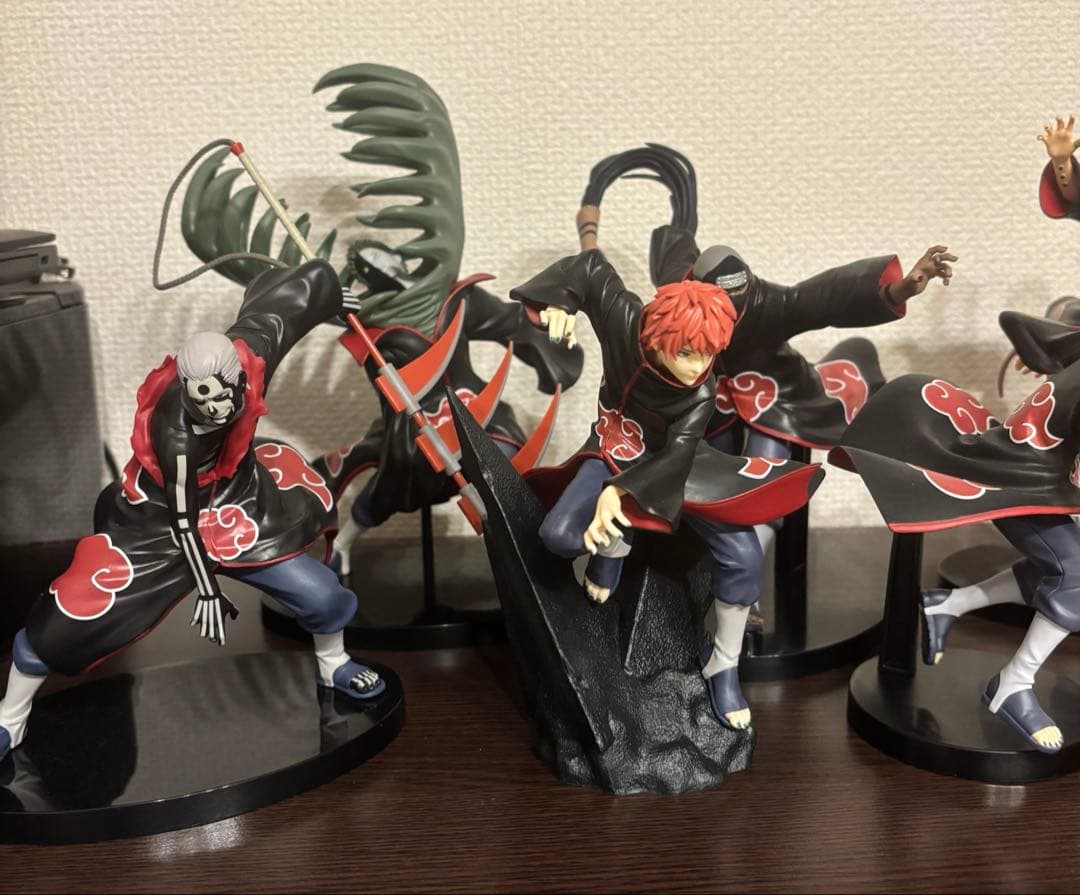 NARUTO 疾風伝 暁フィギュアセット 10体コンプリート 箱付き