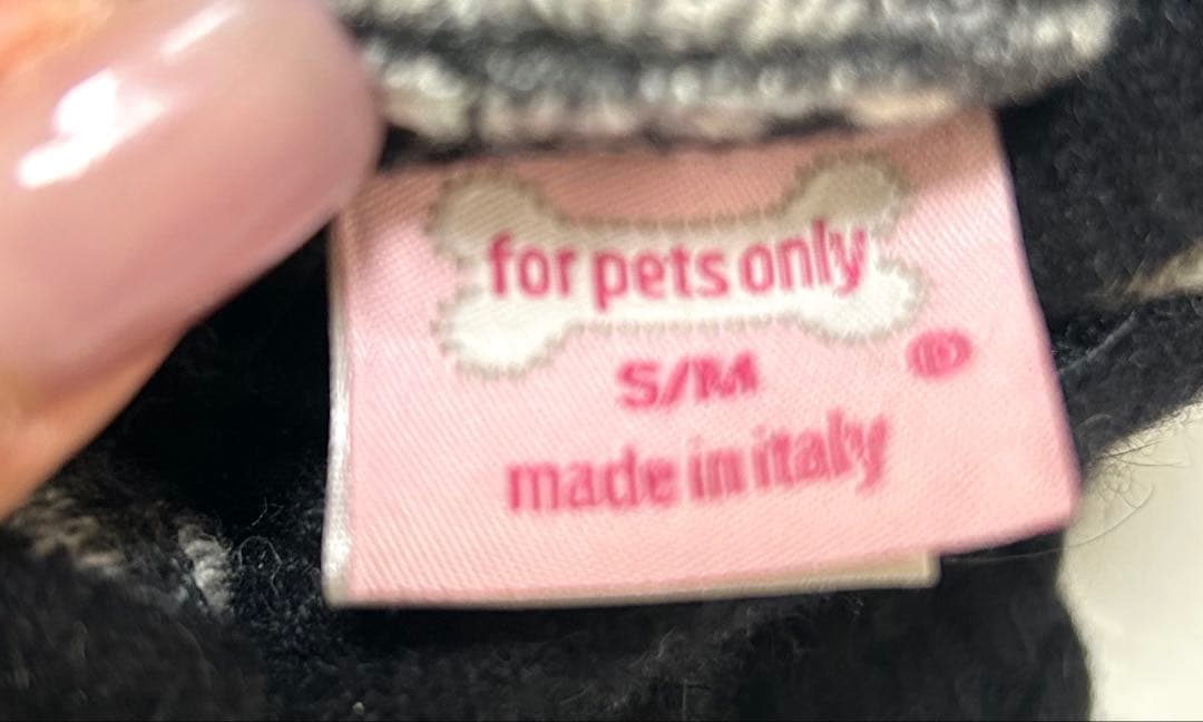 for pets onlyフォーペッツオンリー カシミヤウール ロンパース