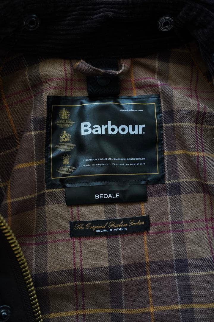 [美品] Barbour Bedale C36 ラスティック ビデイル バブアー