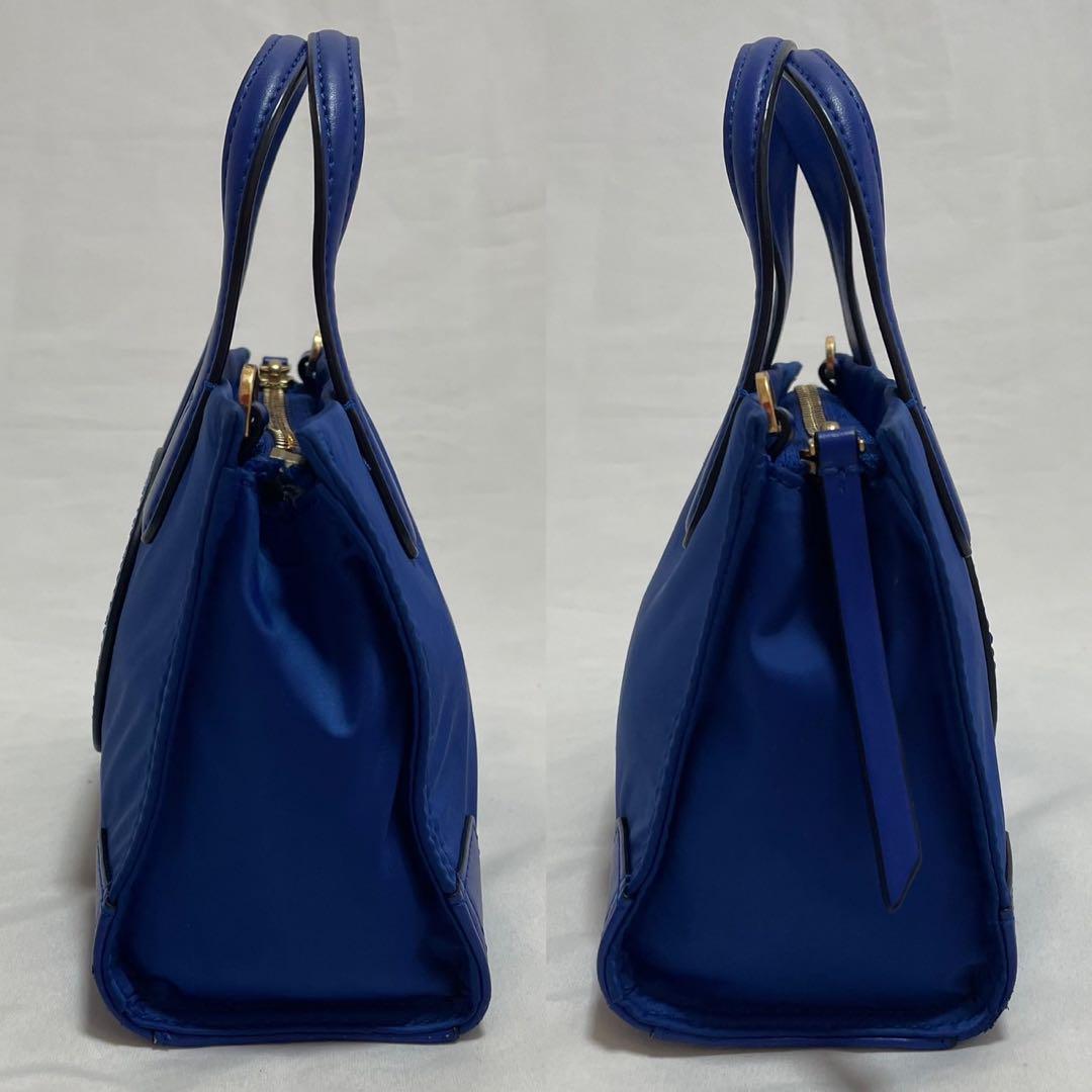 【美品】トリーバーチ エラ 2way ショルダーバッグ レザー×ナイロン 肩掛け