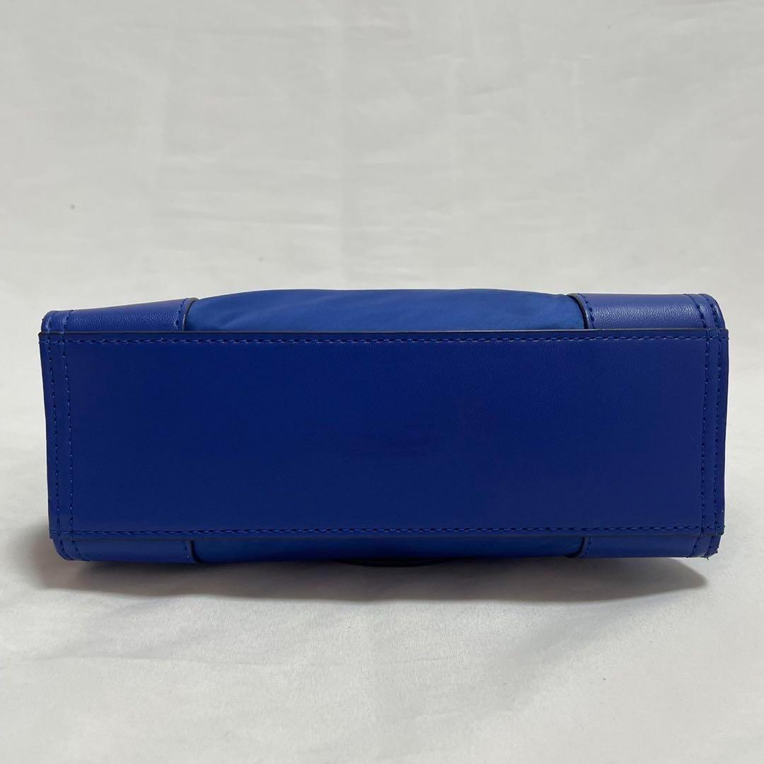 【美品】トリーバーチ エラ 2way ショルダーバッグ レザー×ナイロン 肩掛け