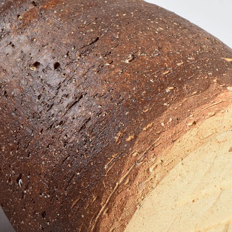 備前焼　金重道明造　伊部　擂茶花入　共箱　C　8913