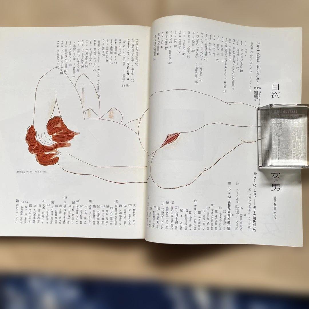 別冊一枚の絵 女と男〜池田満寿夫ほか - メルカリ