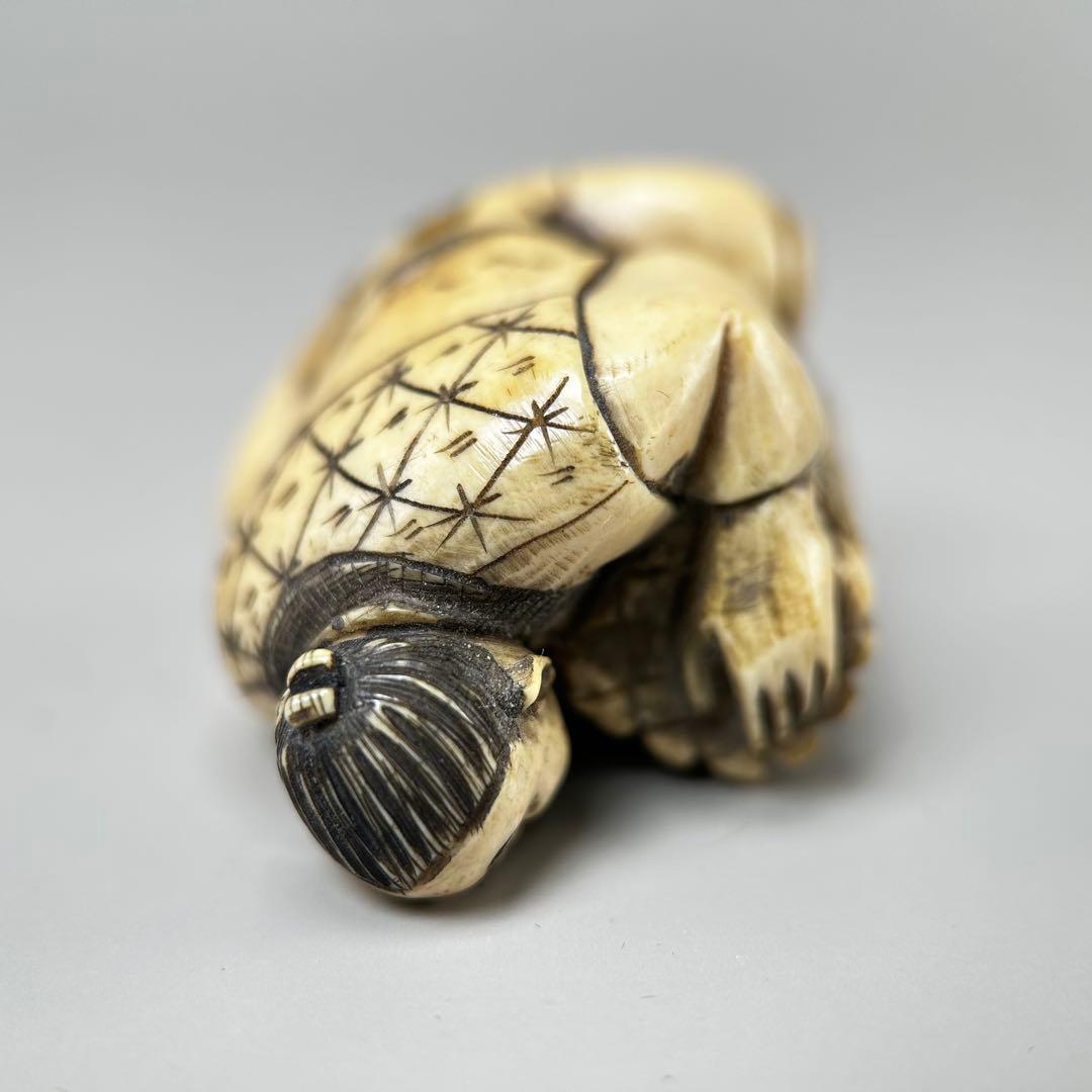 人物像彫刻極上根付天然素材アンティーク骨董飾り物古美術置物細密細工