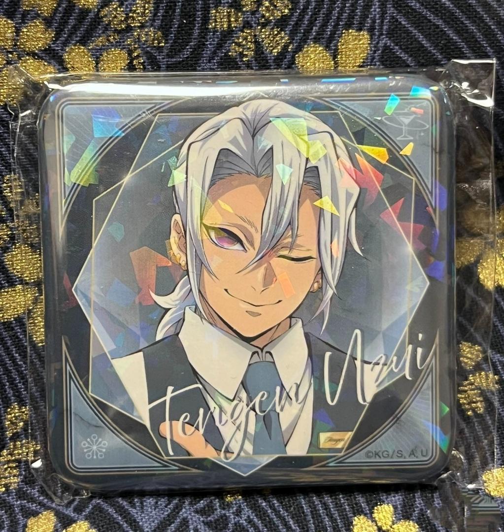 鬼滅の刃 モクテルバー くじ 缶バッジ 宇髄天元 キャラクターグッズ