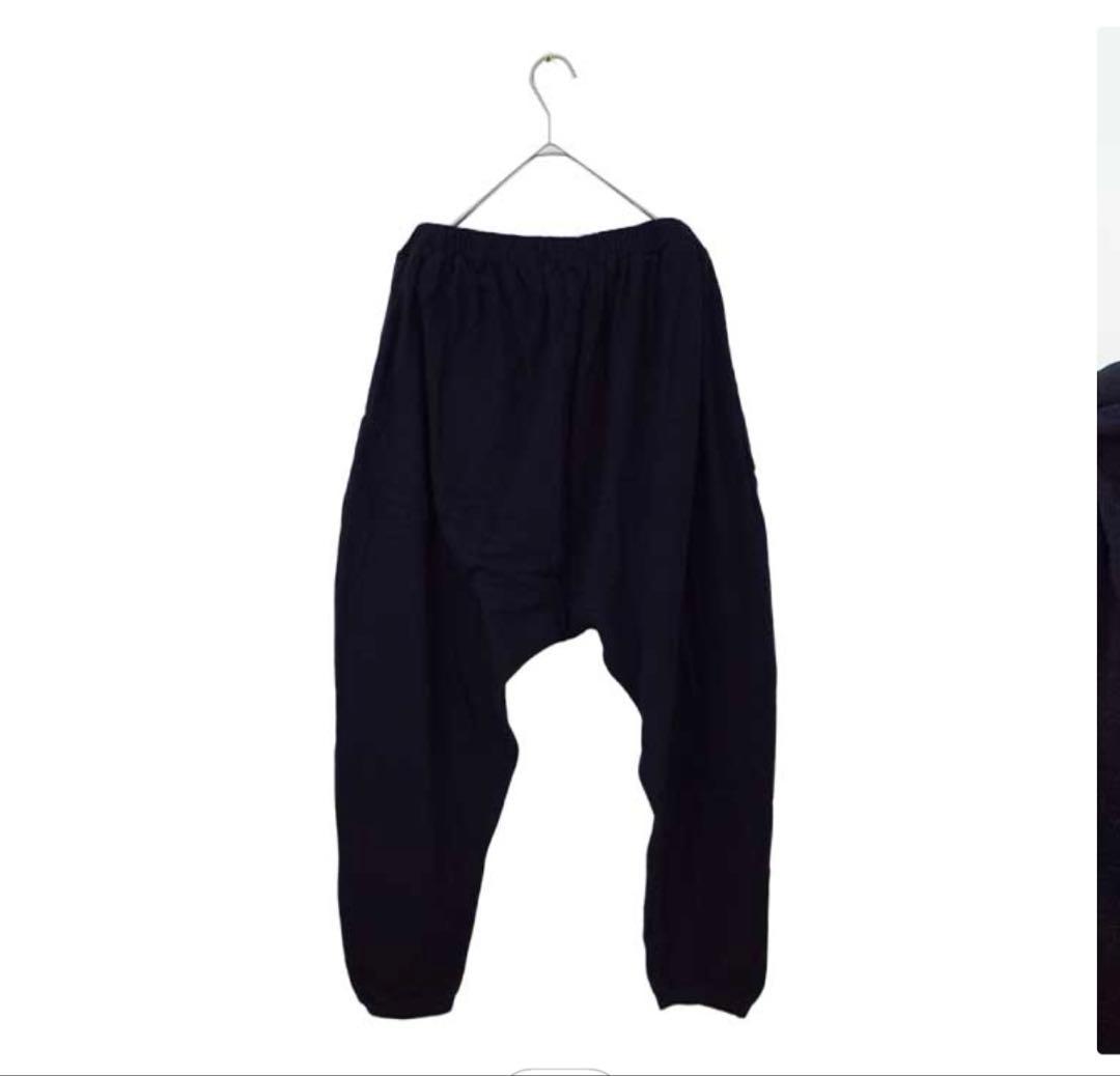 ICH ANTIGUITIES サルエルパンツ ブラック