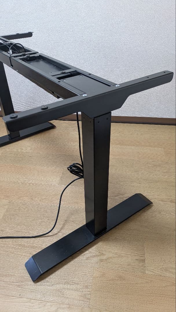 電動昇降デスク FLEXISPOT EJ2B ブラック 脚のみ