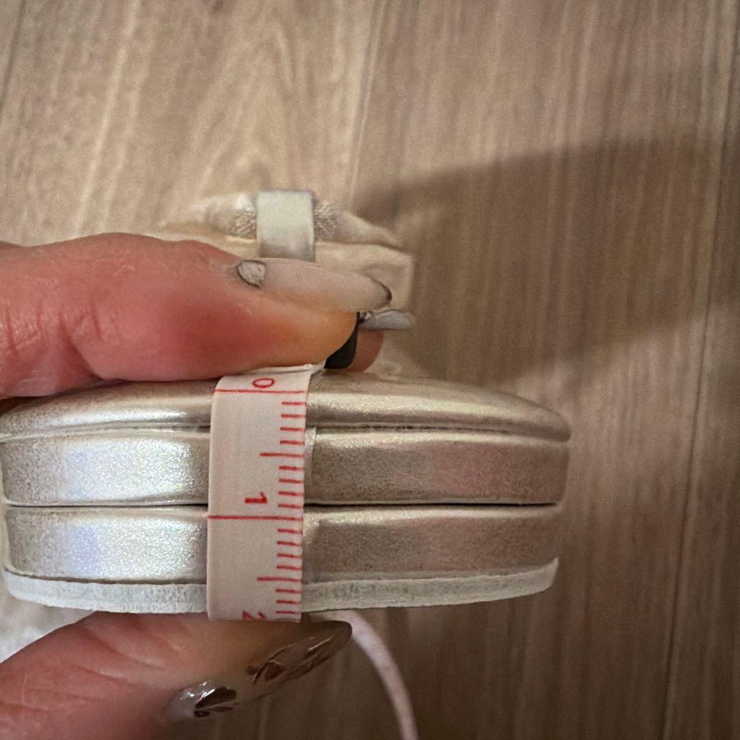 世美庵 高級帯地 草履バッグセット 新品 留袖 訪問着 シルバー系