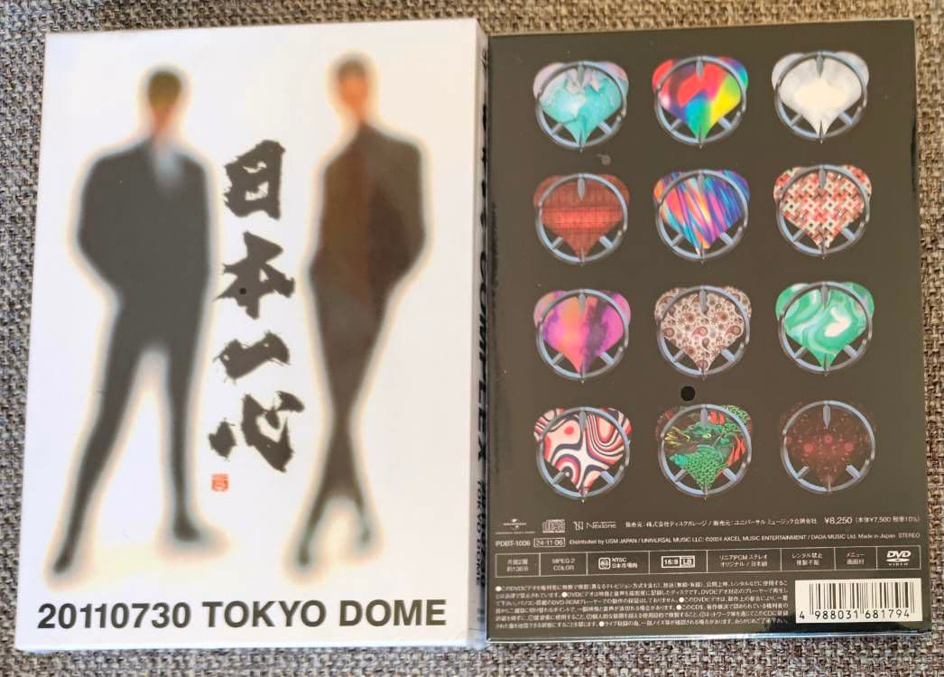 COMPLEX 20110730&20240515-16 日本一心 DVD COMPLEX 20240515-16 日本
