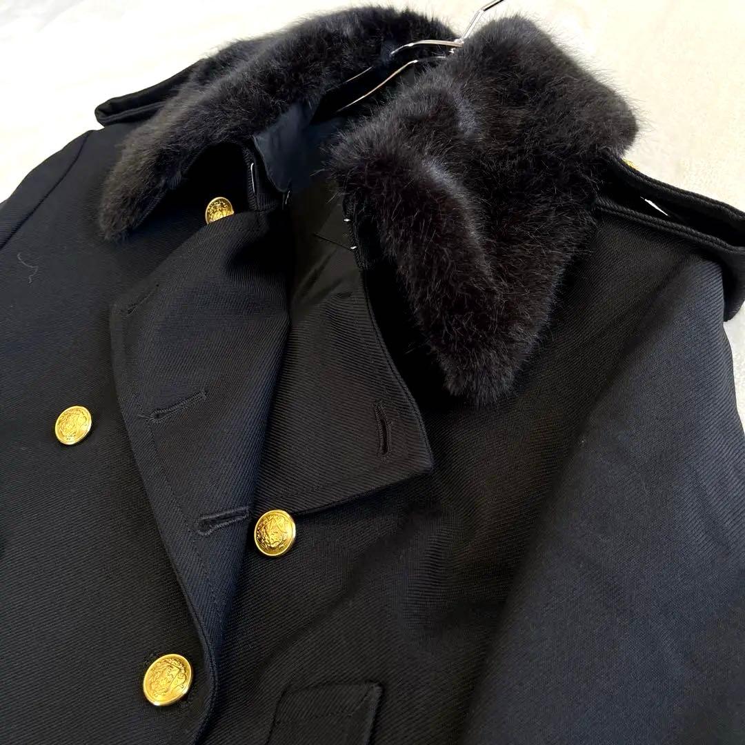 スーパーボーイGalaabenD ナポレオンコート ファー 金ボタン