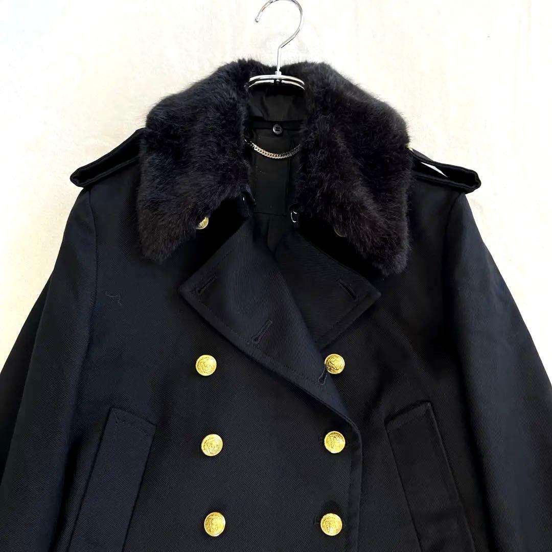 スーパーボーイGalaabenD ナポレオンコート ファー 金ボタン