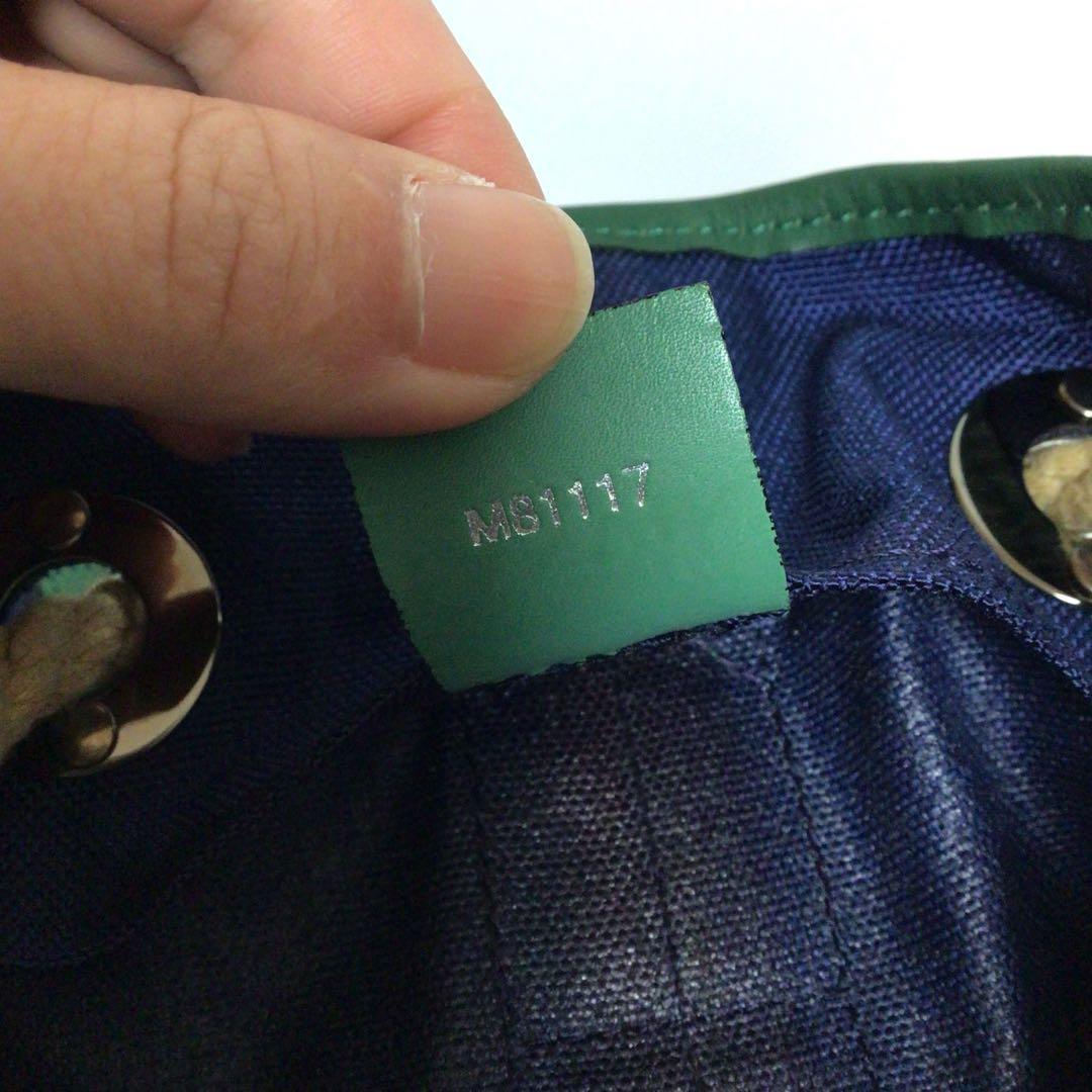 LANVIN SPORTS ショルダーバッグ ネイビー/グリーン