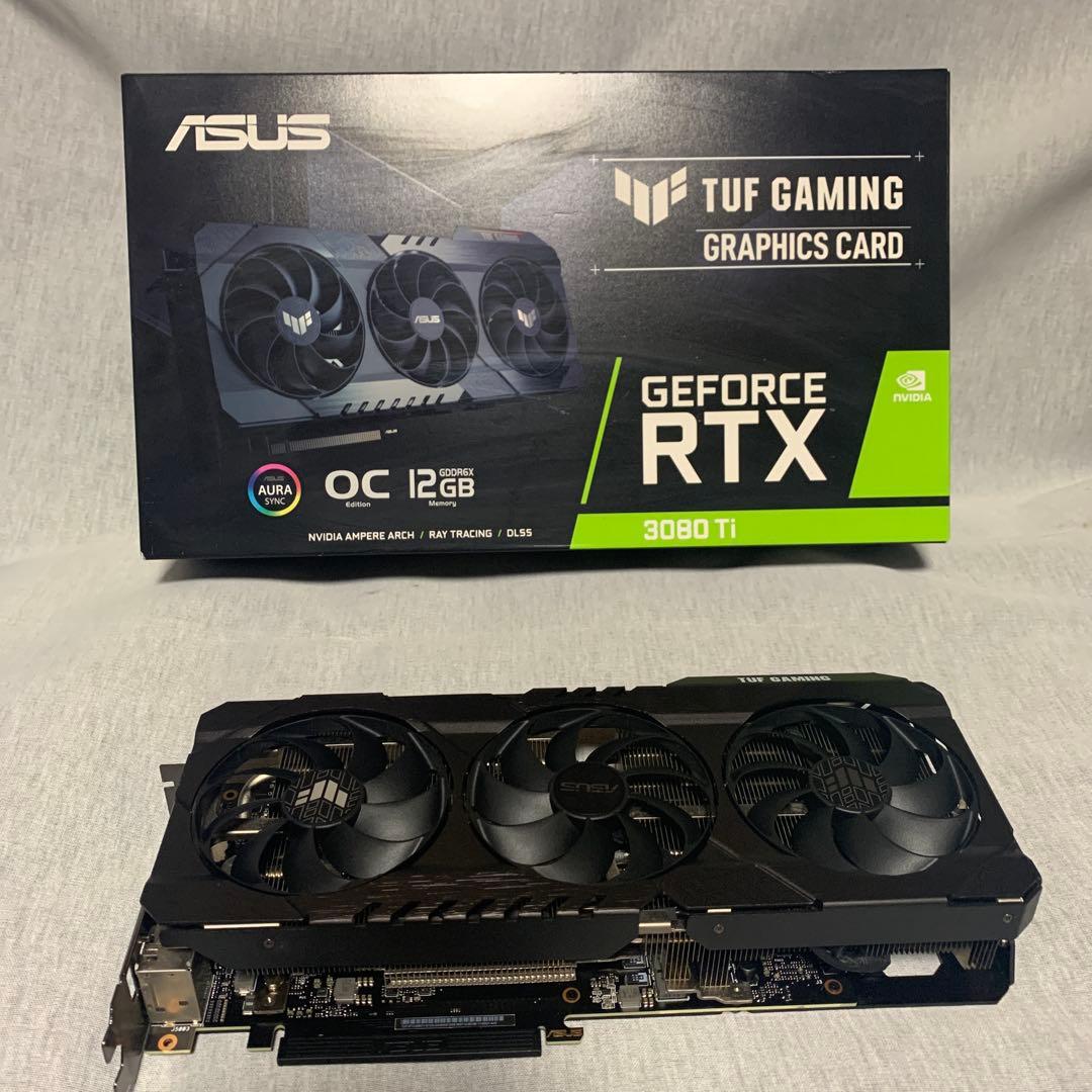 グラフィックボード・グラボ・ビデオカード ASUS TUF Gaming GeForce RTX 3080 Ti 12GB ASUS TUF Gaming GeForce RTX 3080 Ti OC Edition 12GB GDDR6X