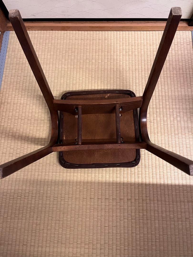 2脚セット 秋田木工 No.202 スタッキングスツール 剣持勇 送料込み